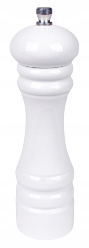 Młynek do pieprzu i soli biały 18 cm