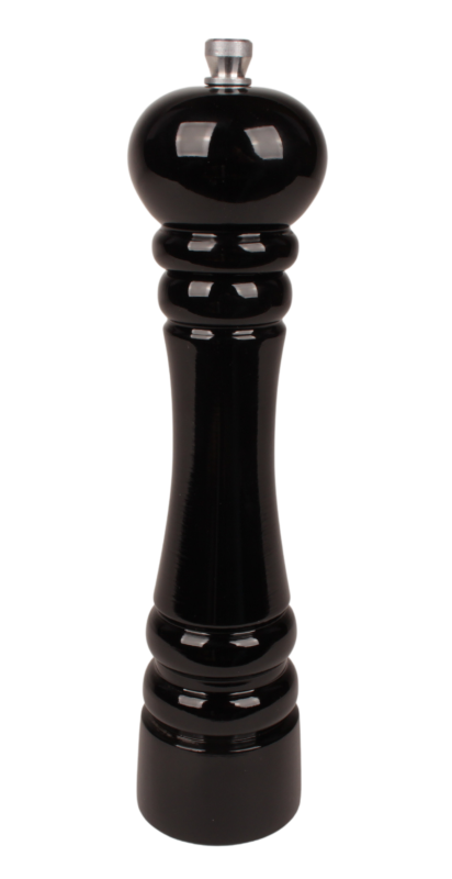 Młynek do pieprzu, czarny, 24 cm, lakierowany, elegancki