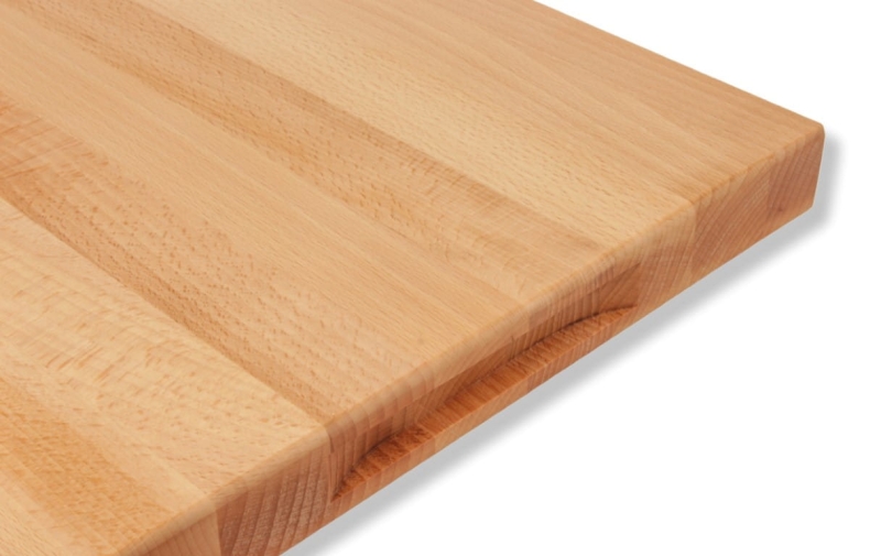 Wytrzymały blok do krojenia z buku, 50x35x4 cm, idealny do przygotowywania posiłków i jako element wystroju kuchni