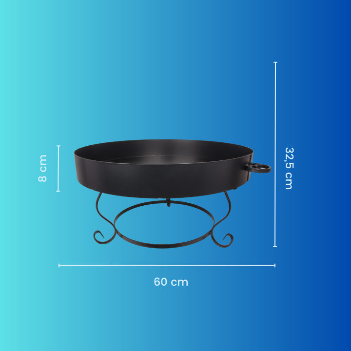 Akcesoria ogrodowe, palenisko 60 cm, ognisko, grill, łatwy montaż