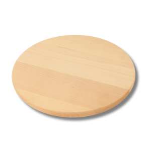  Round Beech Wood Cutting Board 30cm