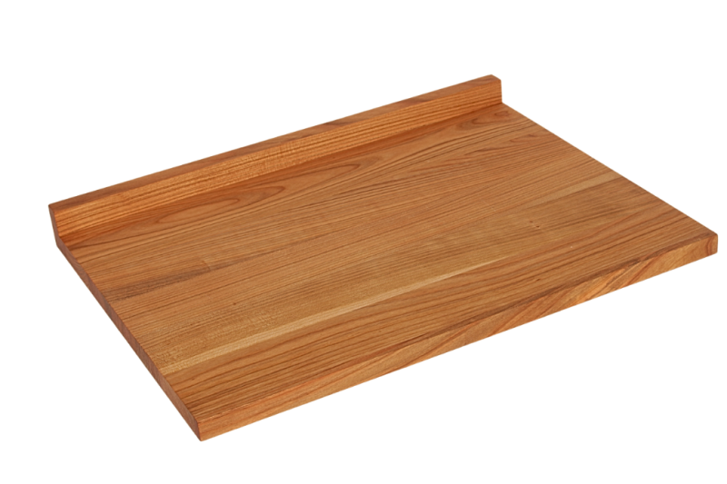 Solidna stolnica z czerwonego dębu, wymiary 50x38 cm - idealna do wyrabiania ciasta i przygotowywania potraw