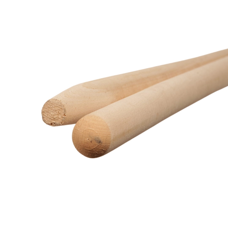 Trzon bukowy 100 cm, fi 28 mm - wielofunkcyjny kij do grabi i motyki ogrodowej