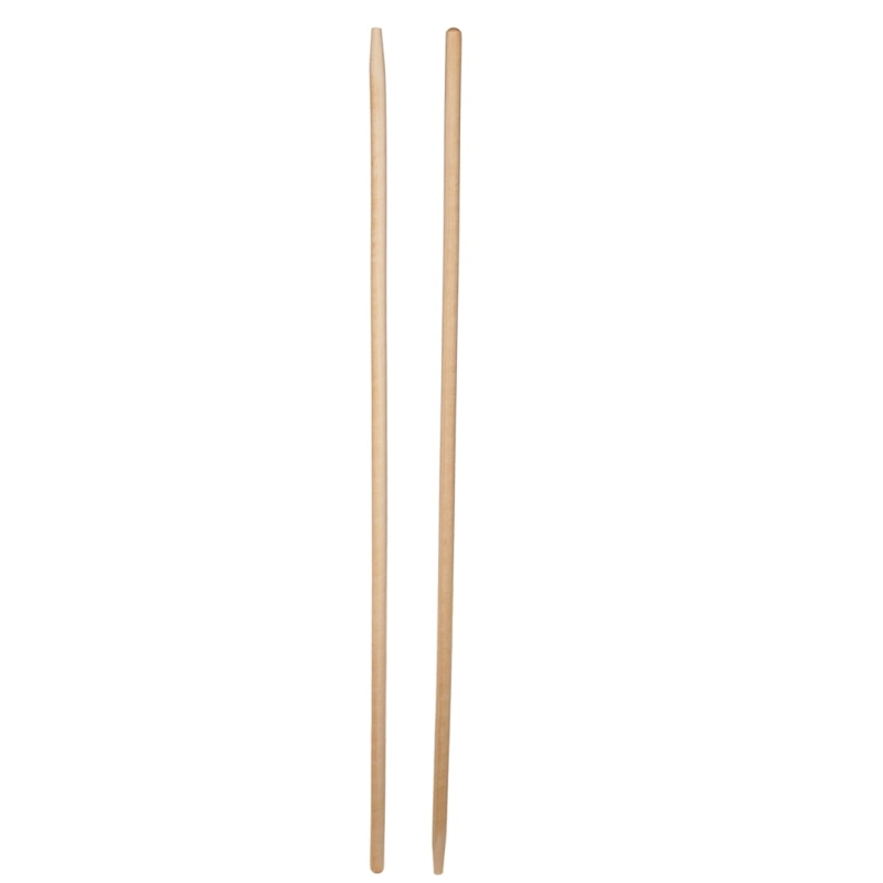 Uniwersalny trzonek ogrodowy 100 cm - bukowy kij do grabi i motyki, średnica 28 mm