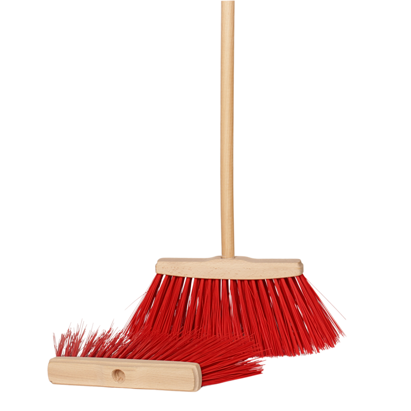 Trwała ulicówka z nylonu, długość 24 cm, gwintowane mocowanie do trzonka