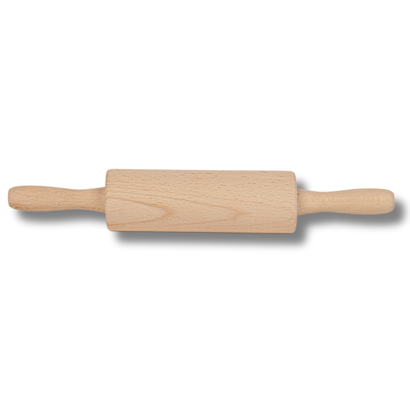 Mini Wałek Drewniany dla Dzieci - Doskonały do Zabawy w Kuchni