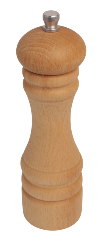 Młynek ręczny drewniany, 18 cm