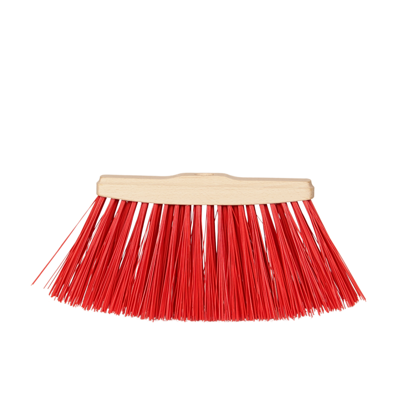 Wytrzymała szczotka ulicówka z włókna nylonowego, 24 cm, mocowanie na gwint