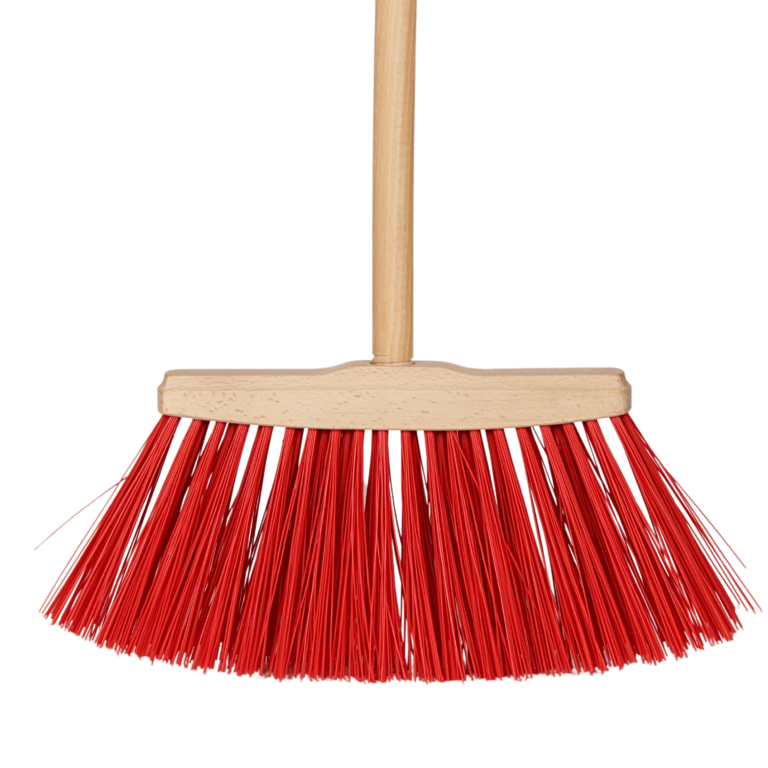 Nylonowa szczotka uliczna z gwintem, 24 cm długości, do czyszczenia chodników i ulic