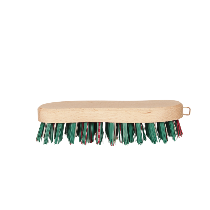 Nylonowa szczotka ręczna z zakręcanym uchwytem, długość 18 cm