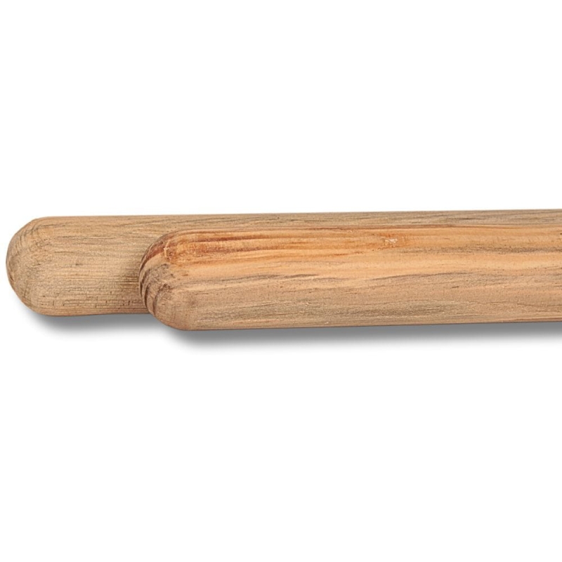 Topolowy trzonek grabiowy, 130 cm, naturalny kolor drewna