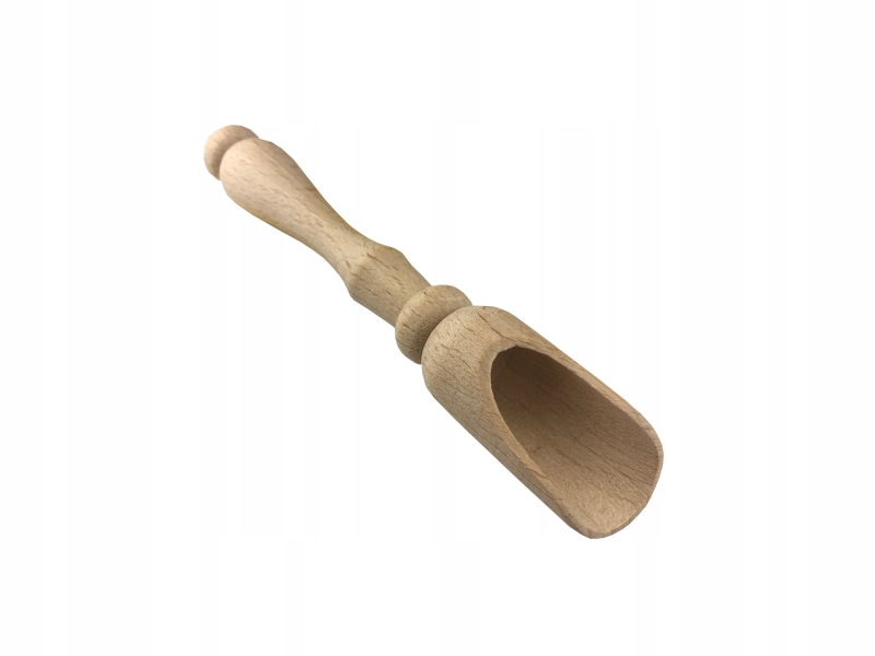 Czerpak drewniany do przypraw 13 cm