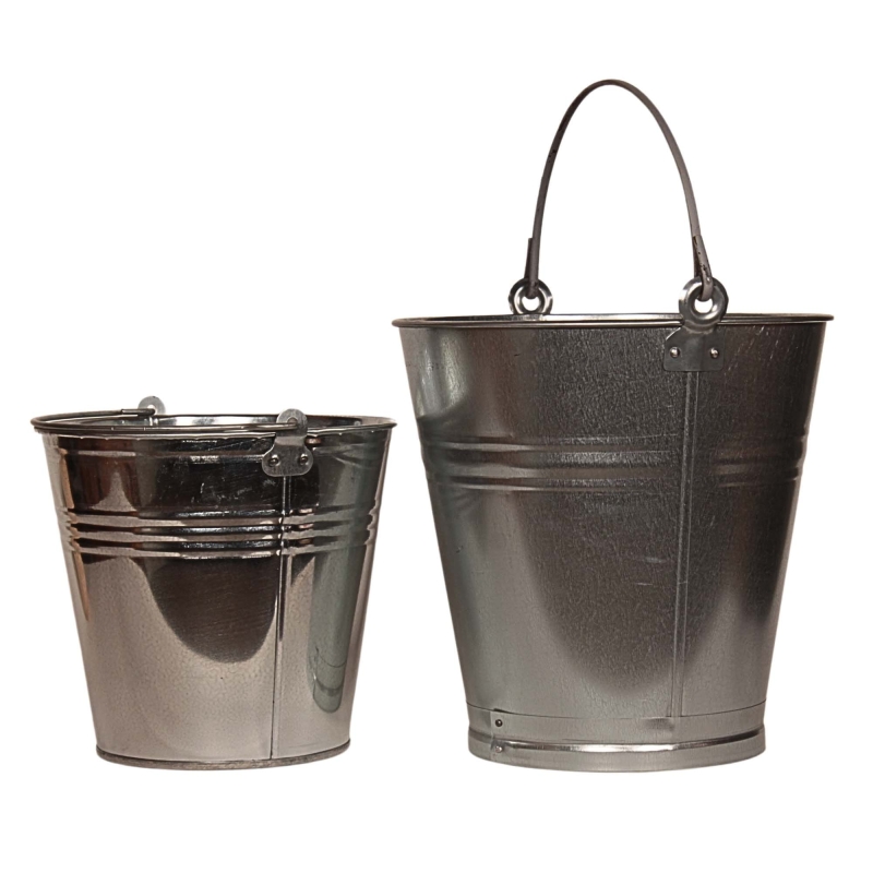 Wytrzymałe wiadro metalowe 12 l