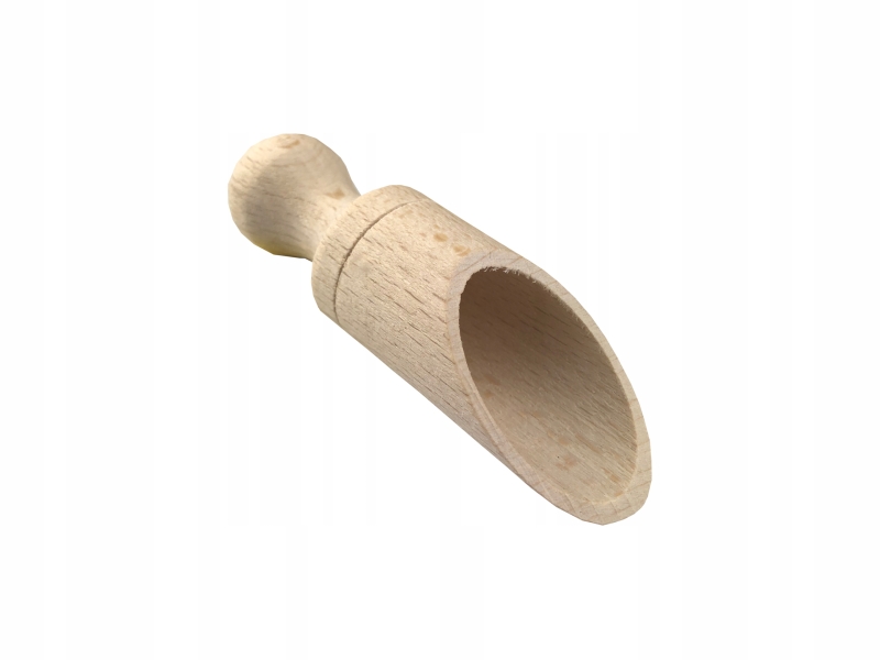 Czerpak drewniany do przypraw 9 cm