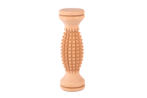 Wooden Massage Roller 18 cm – Thick Wooden Body Massager