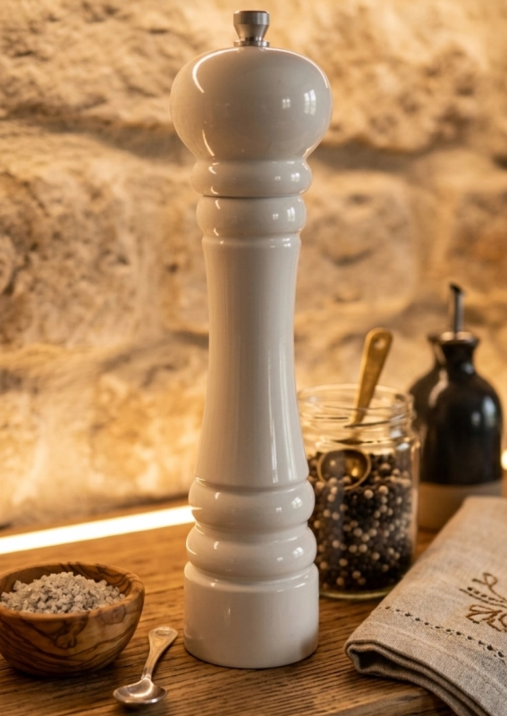 Młynek 24 cm biały lakierowany - aranżacja.png