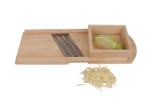 XL 3-Blade Wooden Slicer with Drawer 