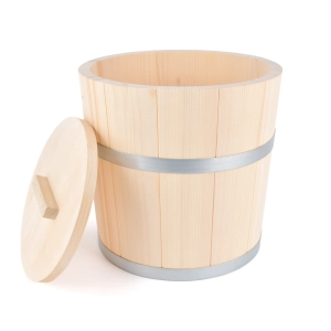 10L Fir Wood Sauerkraut Crock