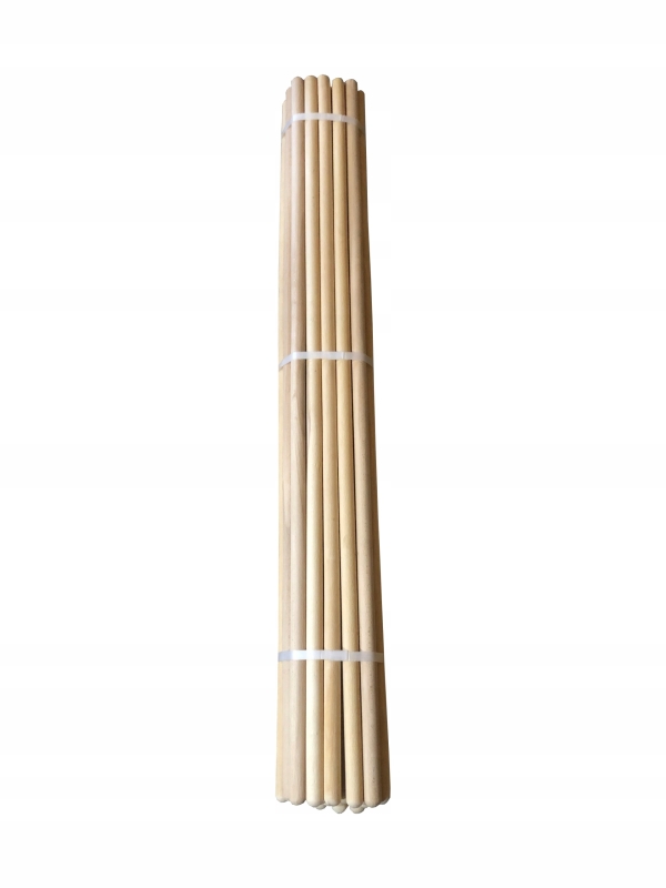 Kije drewniane bukowe 110 cm