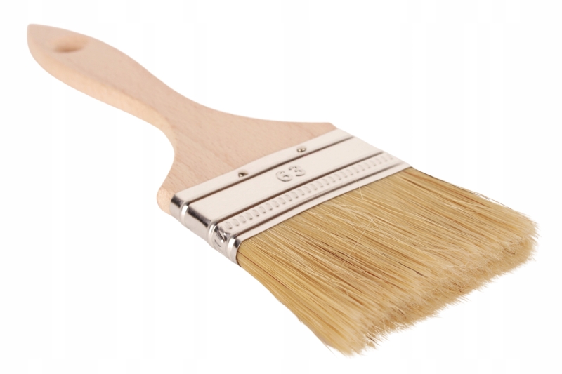 Pędzel pół-angielski 63mm, płaski, uniwersalny, farby akrylowe, olejne