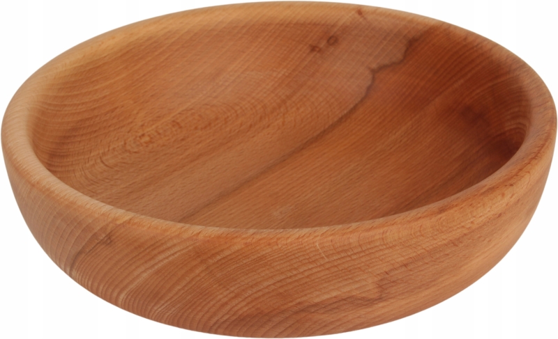 Miska drewniana, 22cm, serwowanie, sałatki, owoce