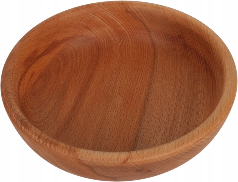 Akcesoria kuchenne, miska drewniana, 22cm, styl rustykalny
