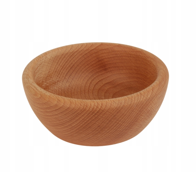 Miska drewniana 12 cm, ręcznie robiona, prezent, ekologiczna