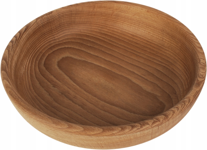 Drewniana miska 25 cm, ręcznie robiona, prezent, ekologiczna