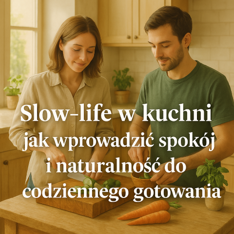 Slow-life w kuchni – jak wprowadzić spokój i naturalność do codziennego gotowania