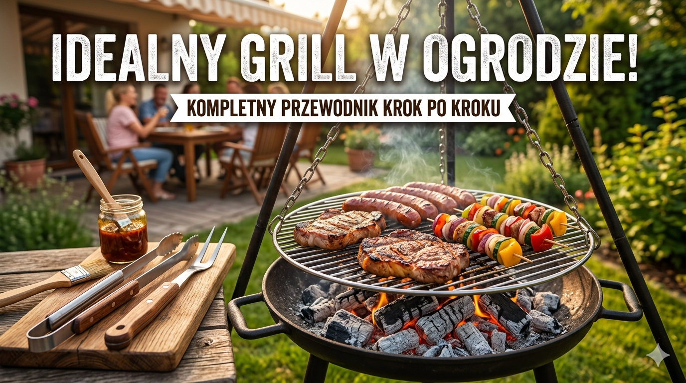 Jak zorganizować idealne grillowanie w ogrodzie? Kompletny przewodnik krok po kroku