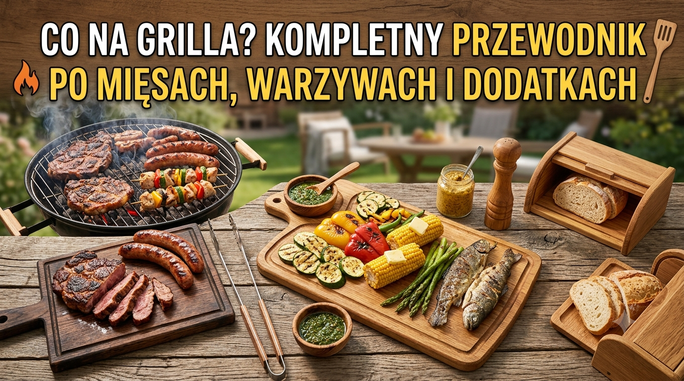 Co na grilla? Kompletny przewodnik po mięsach, warzywach i dodatkach na sezon grillowy