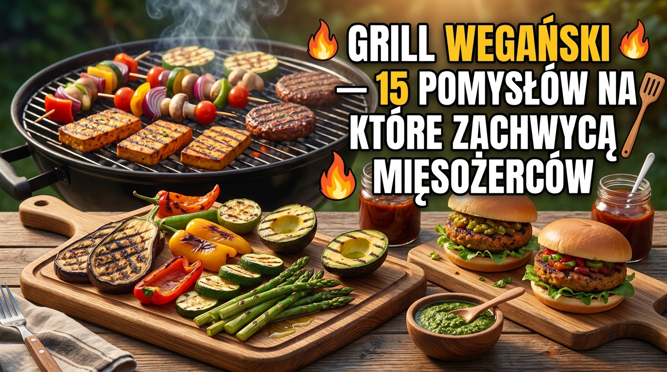 Grill wegański - 15 pomysłów na potrawy, które zachwycą każdego