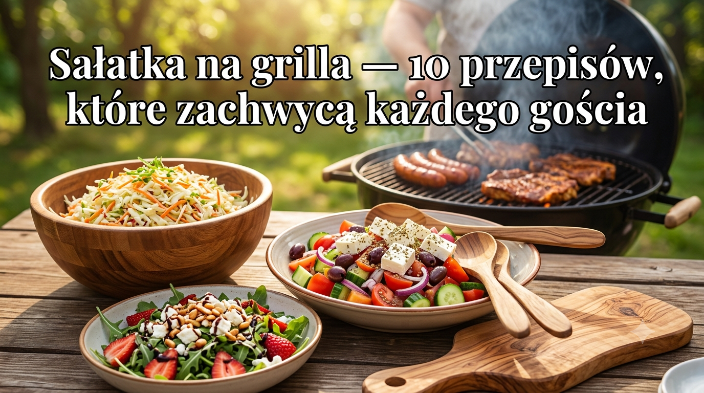 Sałatka na grilla - 10 przepisów, które zachwycą każdego gościa