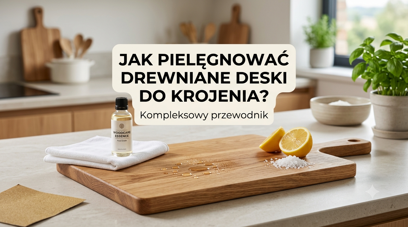 Jak pielęgnować drewniane deski do krojenia? Kompleksowy przewodnik