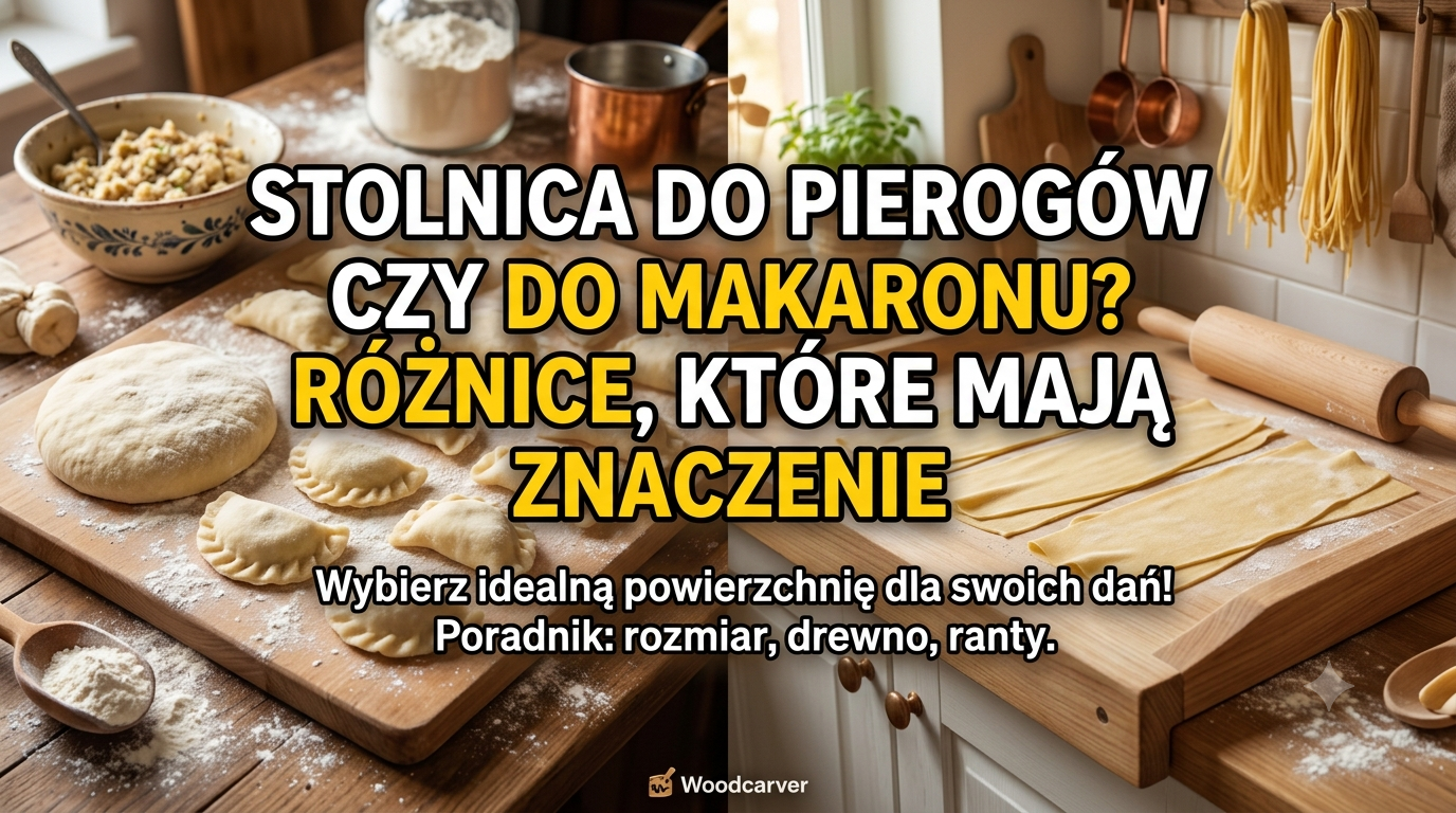 Stolnica do pierogów czy do makaronu? Różnice, które mają znaczenie