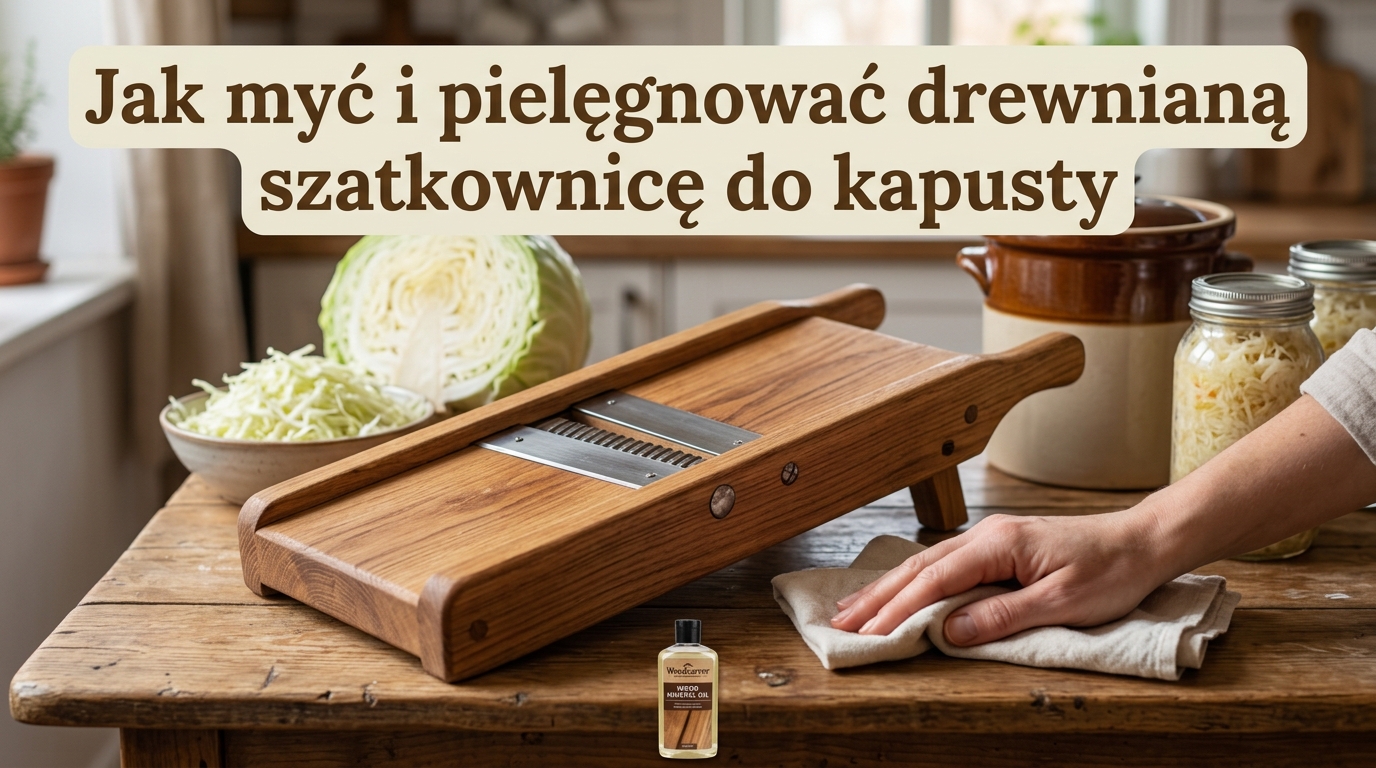 Jak myć i pielęgnować drewnianą szatkownicę do kapusty