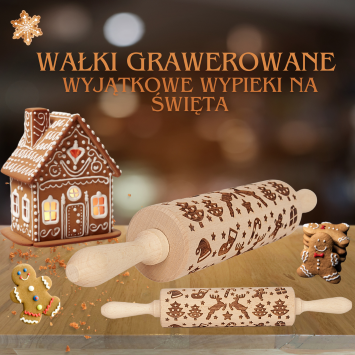 Wałki grawerowane - wyjątkowe wypieki na święta